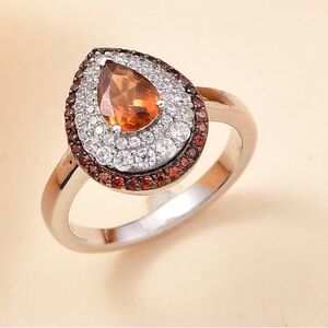 🧡Genuine Ceylon Hessonite Garnet Ring🧡